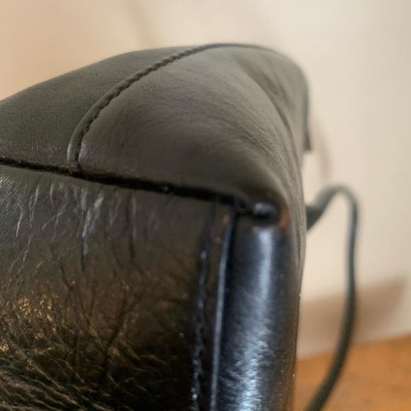 HOBO International Black Leather Shoulder Bag Basic Capsule Classic purse - Picture 9 of 13